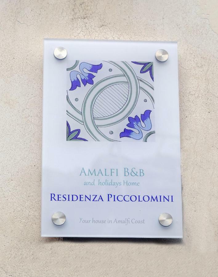 Appartement Residenza Piccolomini à Amalfi Extérieur photo